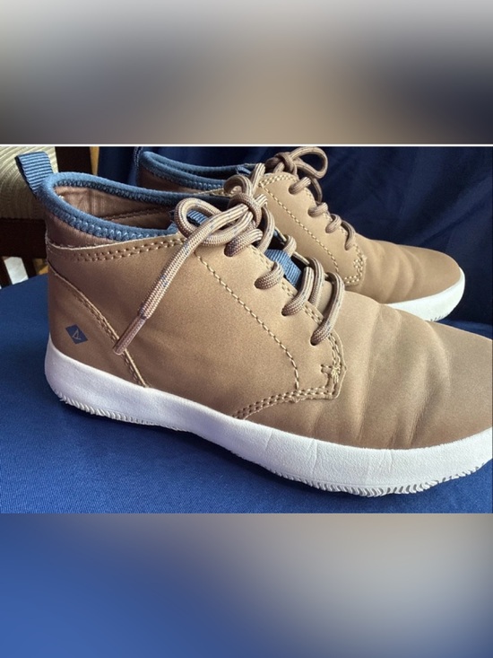 Sperry Other - Sperry Big Kids Coastal Break Medium Beige Chukka Boots Sz 13 M STK266147